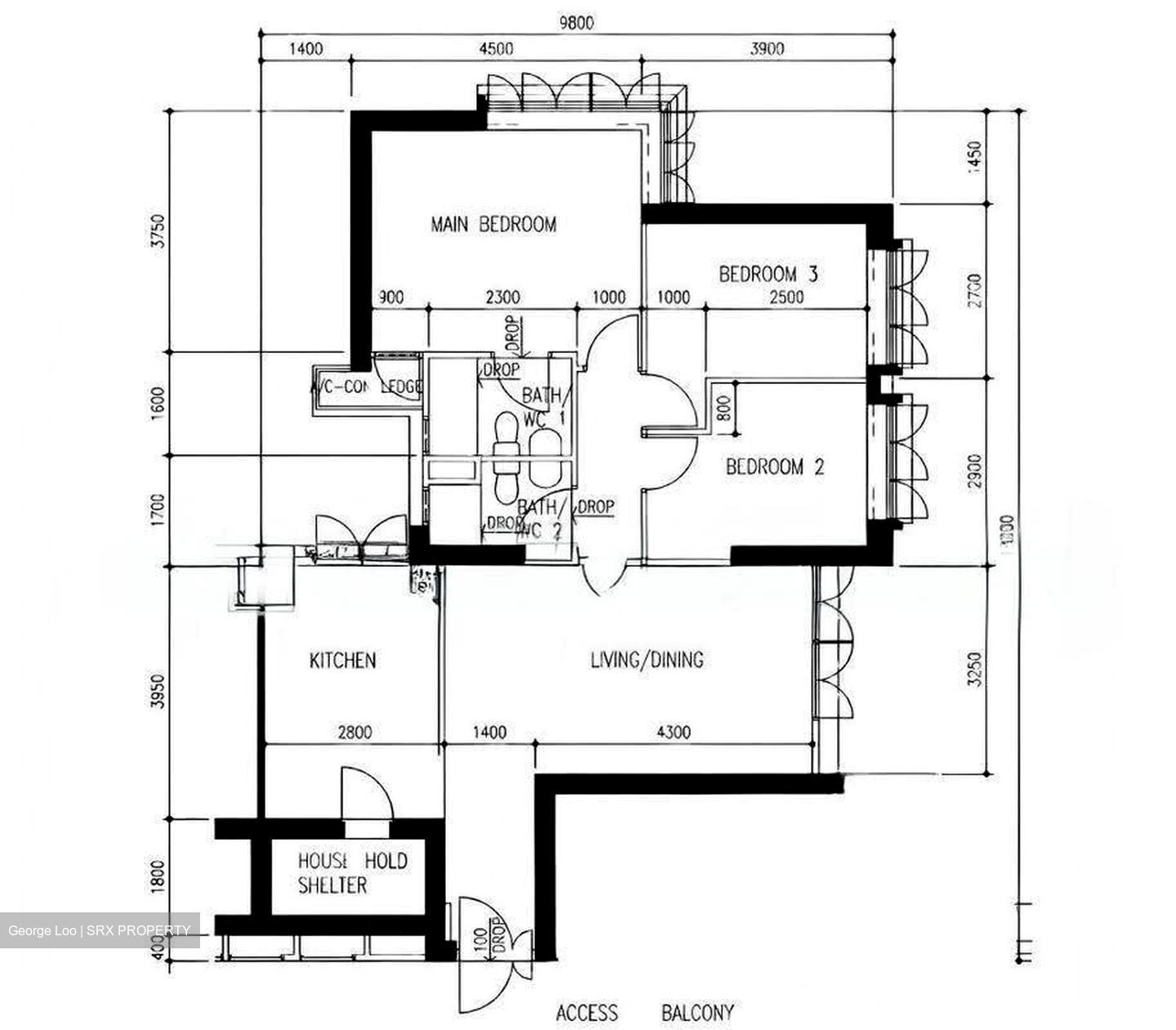 Blk 90 Commonwealth View (Queenstown), HDB 4 Rooms #610417521
